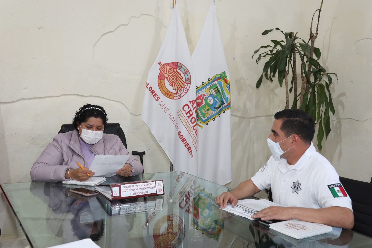 San Andrés Cholula contará con Centro de Videovigilancia para fortalecer la seguridad en el municipio, informó Hugo Morales
