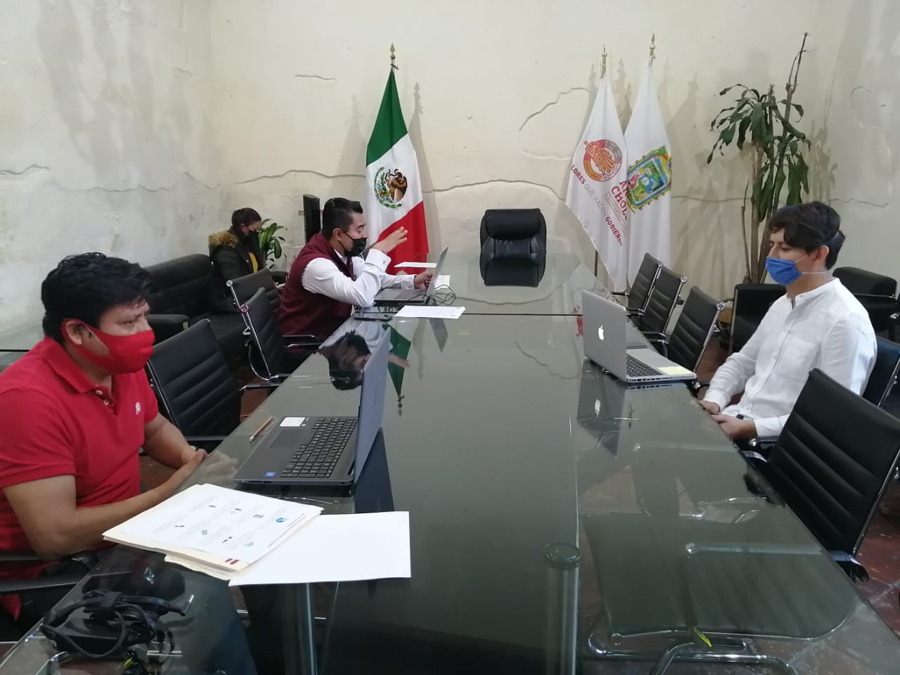 Afinan estrategias de seguridad Ayuntamiento de San Andrés Cholula y la UDLAP