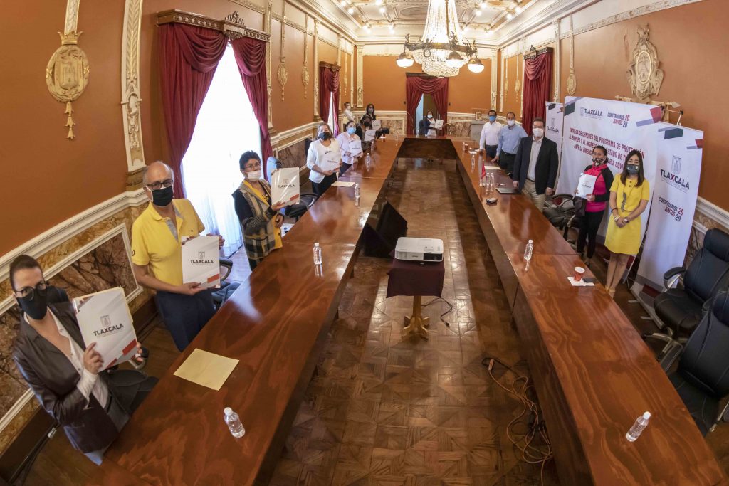 Desde Tlaxcala: Ya son 32.5 MDP los créditos entregados a empresarios locales afectados por COVID-19, precisó Marco Mena.