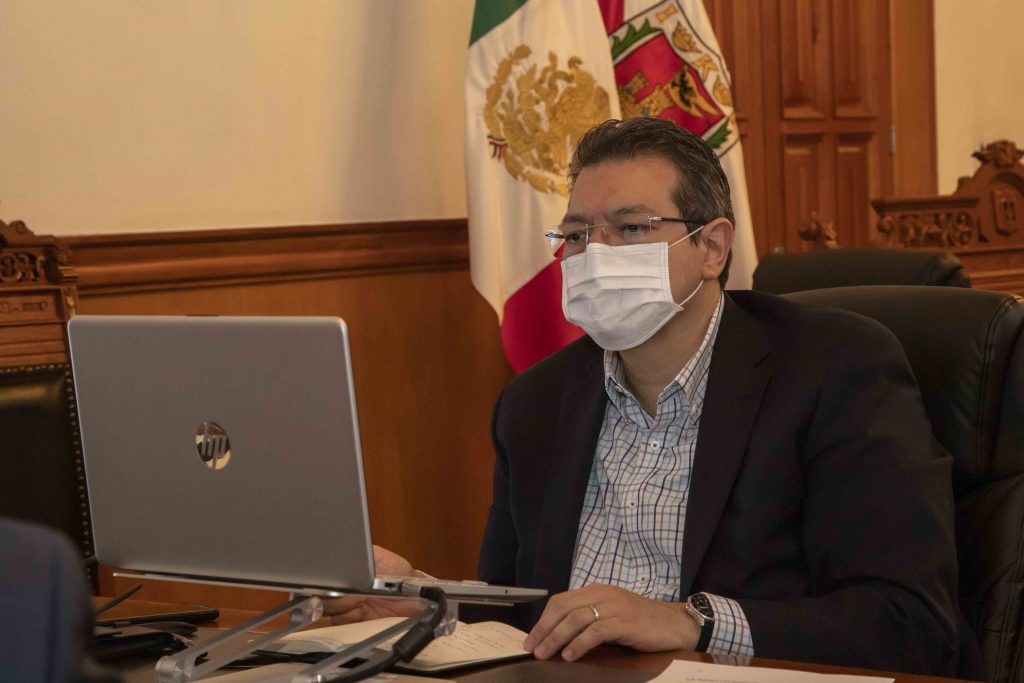 Marco Mena participa en reunión con embajador Christopher Landau,ante puesta en marcha del T-Mec.