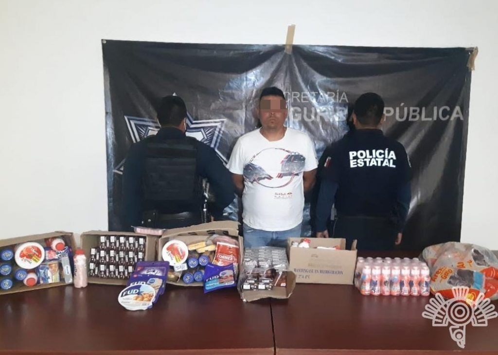 Captura Policía Estatal a presunto responsable de robo a transporte de carga