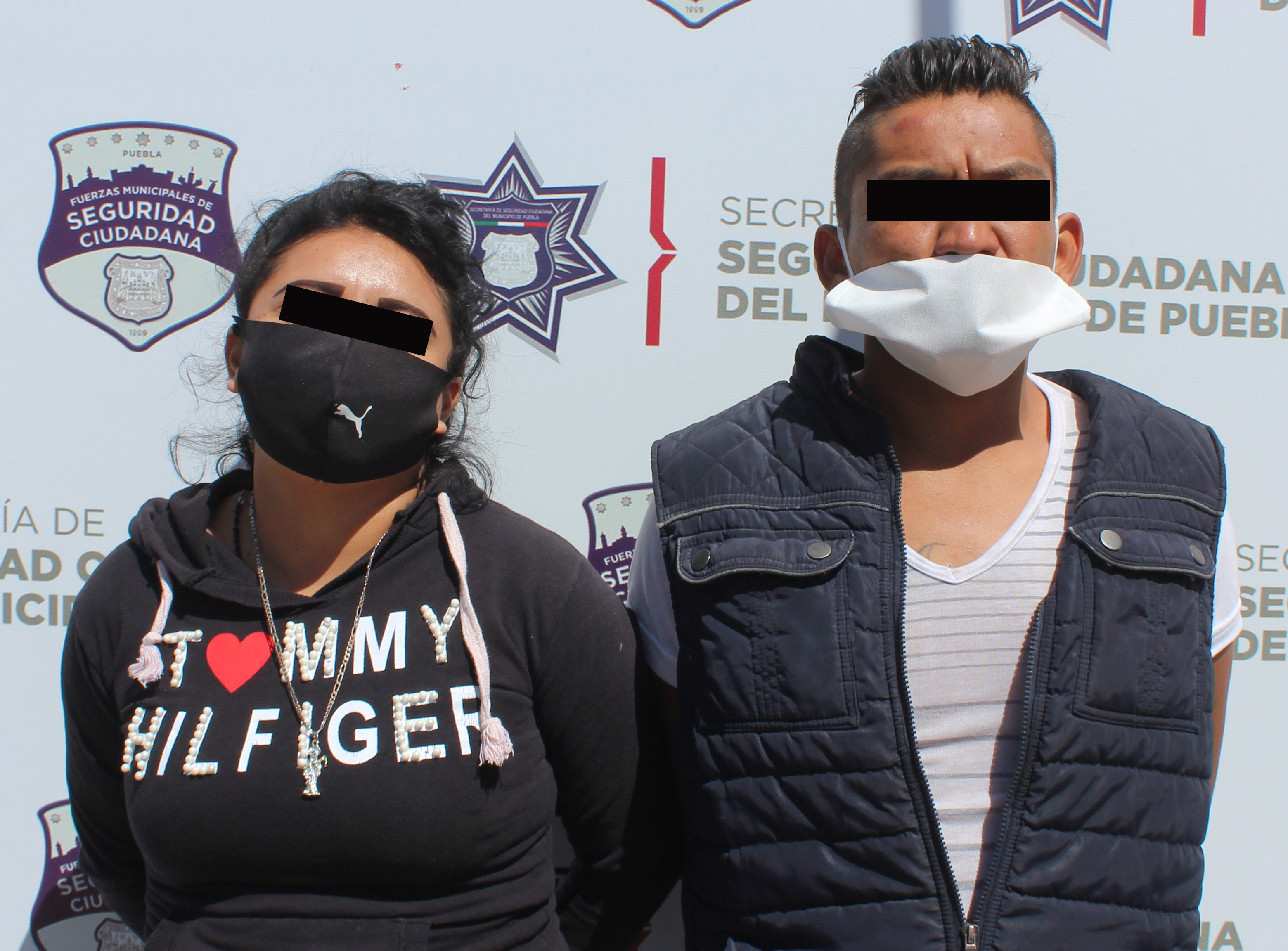 Detuvo policía municipal de Puebla a pareja de usuarios de la ruta Cree Madero