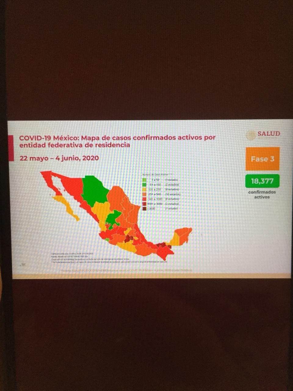 Puebla se mantiene en la posición 7 con más decesos por covid-19 a nivel nacional