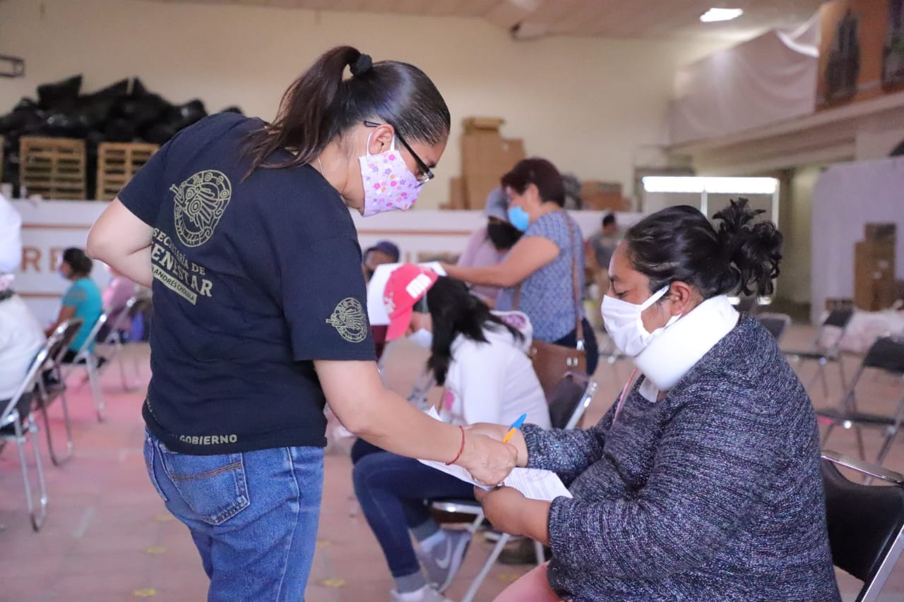 Ayuntamiento de San Andrés Cholula entrega 450 despensas con el programa “Valores a tu Mesa”