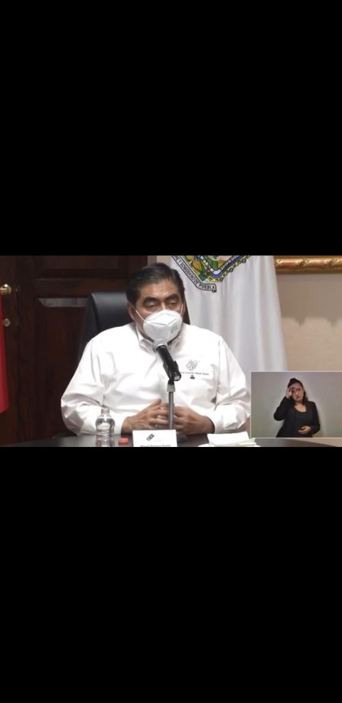 Video desde Puebla: Gobernador Barbosa destacó que no se postergará el retorno a las actividades