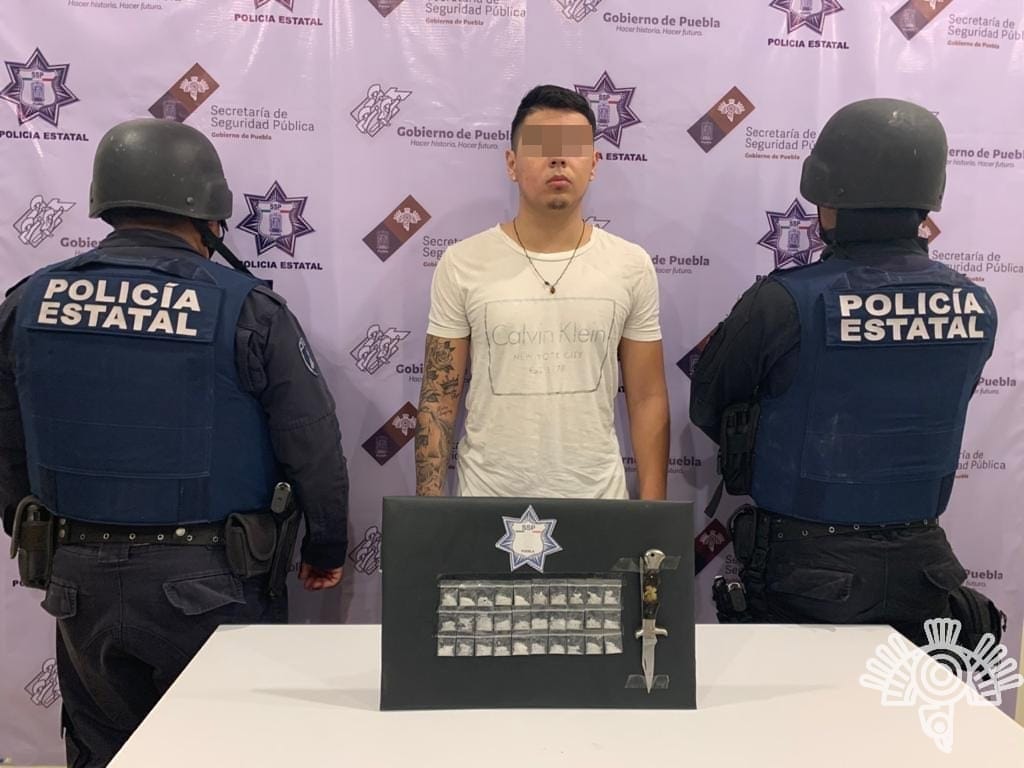 Policías estatal y de Tehuacán atrapan a colombiano vinculado con el sistema de usura “gota a gota”
