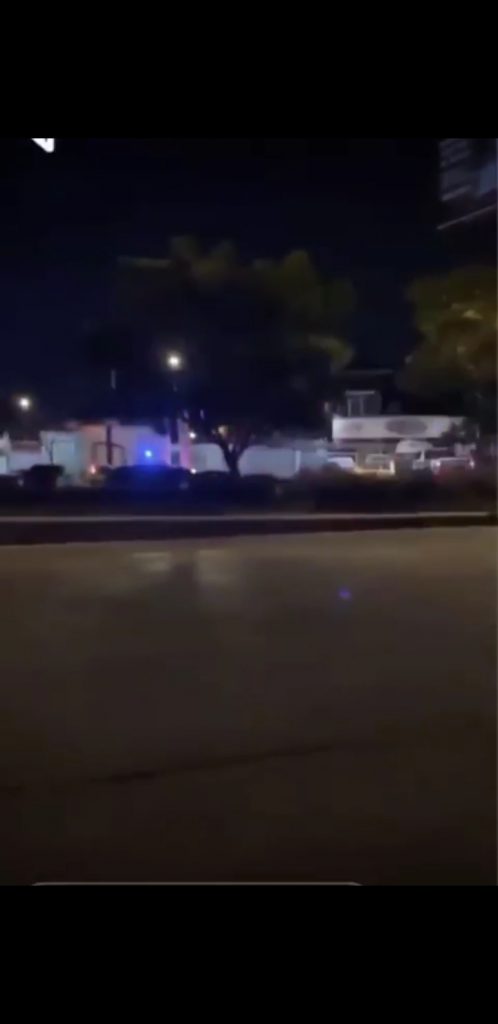Video desde Puebla: Balacera provoca pánico de vecinos en la 25 poniente y bulevar Atlixco el sábado por la noche