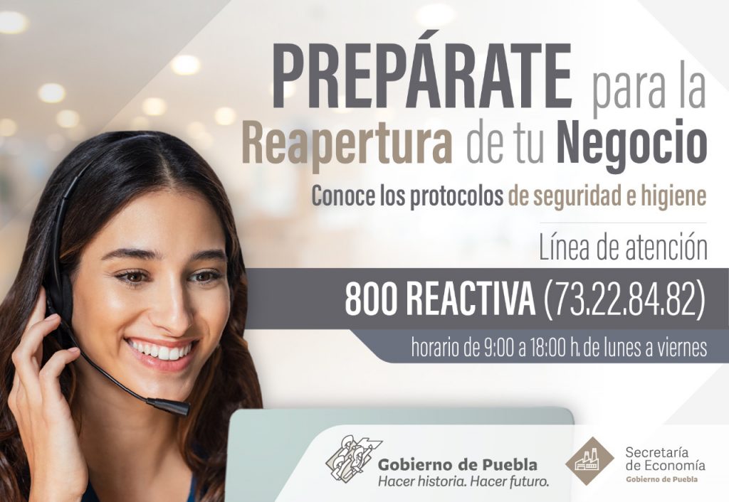 Anuncia Secretaría de Economía Línea 800 Reactiva