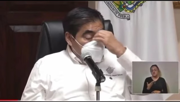 Video desde Puebla: Gobernador Barbosa señaló que se espera ésta sea la peor semana de la pandemia