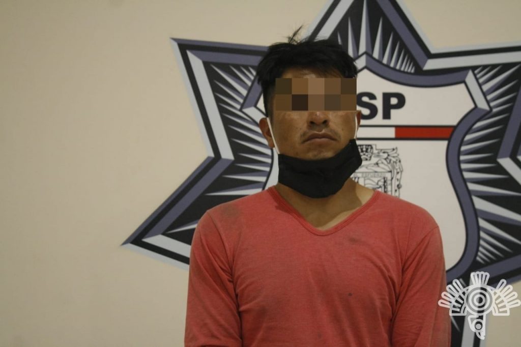 Policía estatal atrapó en Amozoc a supuesto narcomenudista de la banda de “La Patrona”