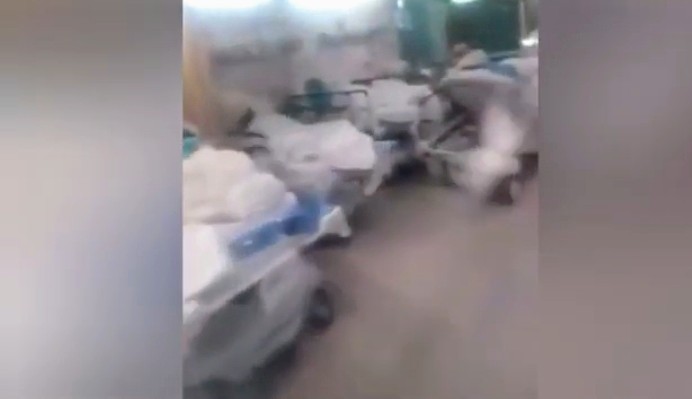 Video desde Puebla: Estremecedoras imágenes de un hospital para enfermos de Coronavirus en el país