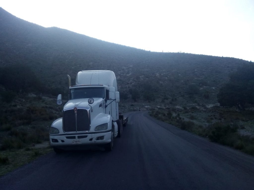 Atrapan a 7 en Coronango por robar camiones con mercancía