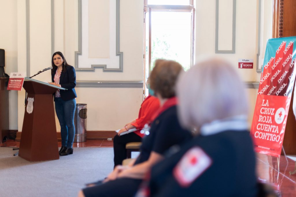 Ayuntamiento de Puebla donó 734 mil pesos a la Cruz Roja mexicana