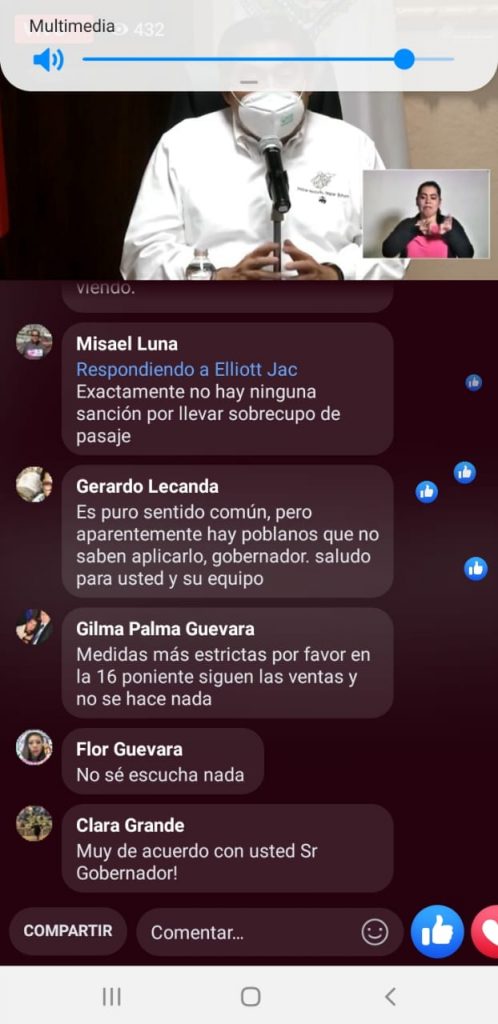 Con recursos estatales se ha enfrentado la pandemia, reiteró el gobernador Barbosa