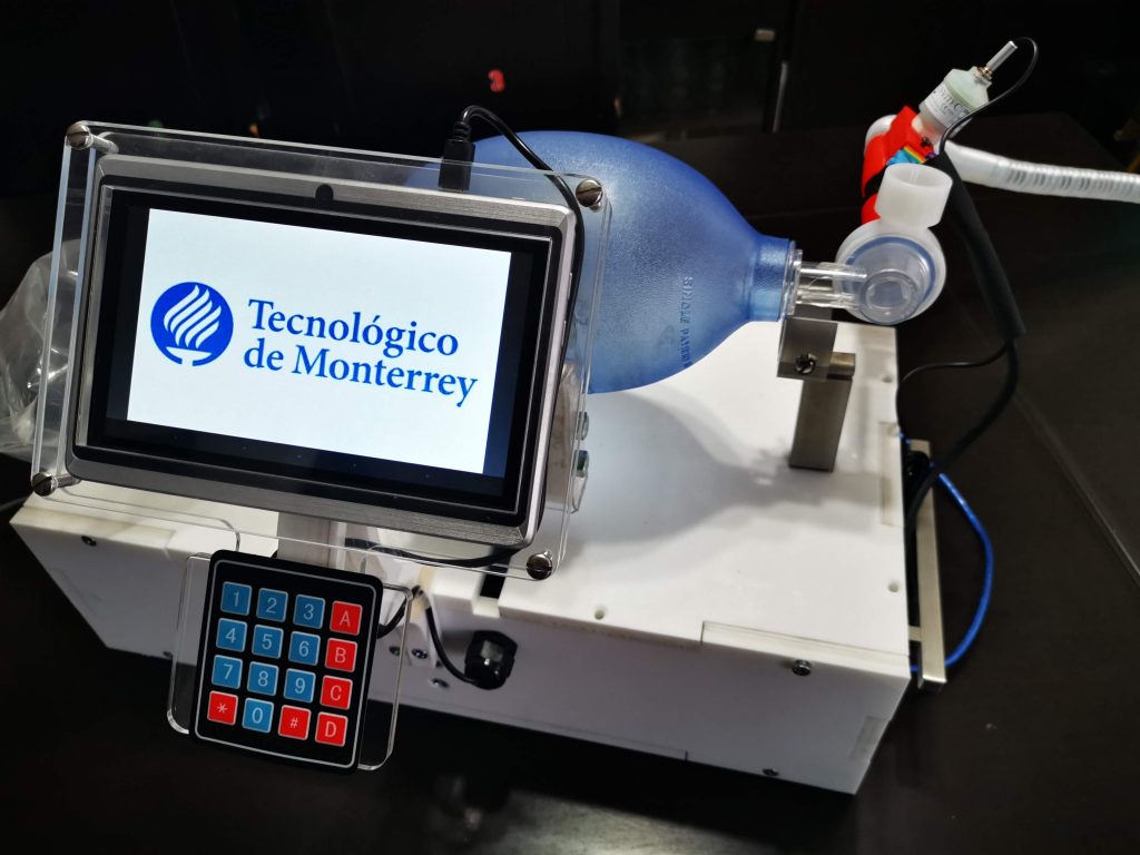 Trabaja Tec de Monterrey en desarrollo de ventiladores para hospitales del sur