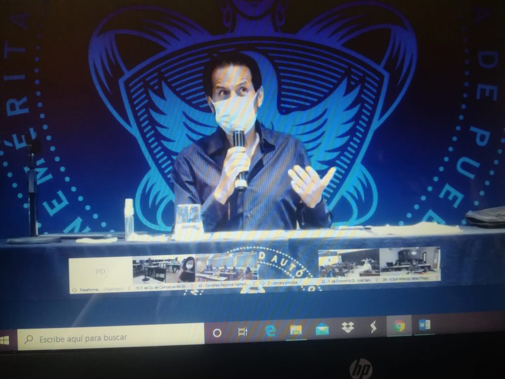 BUAP no permitirá intromisión en elección del rector en el 2021: Alfonso Esparza Ortiz.