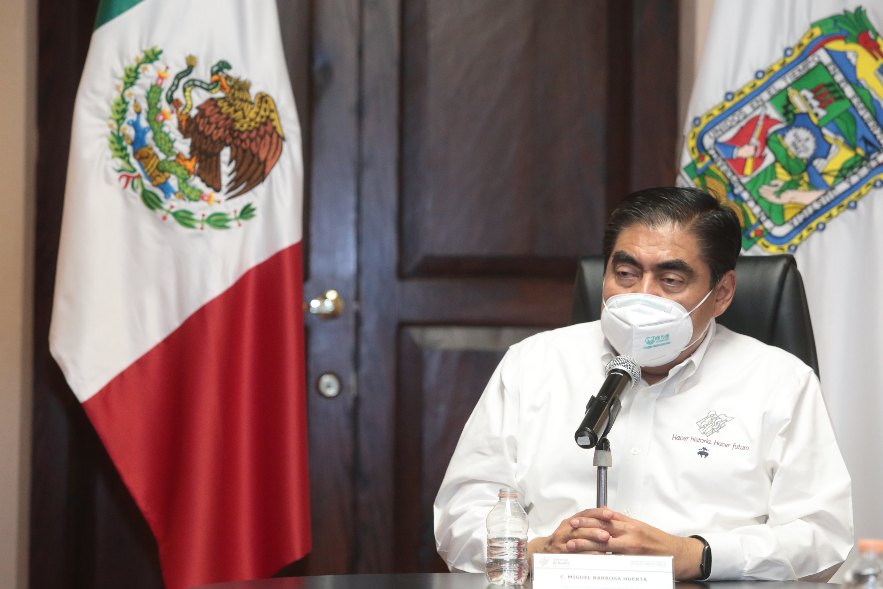 Video desde Puebla: El gobernador Barbosa alertó que se intentará clausurar las empresas que contaminen el río Atoyac