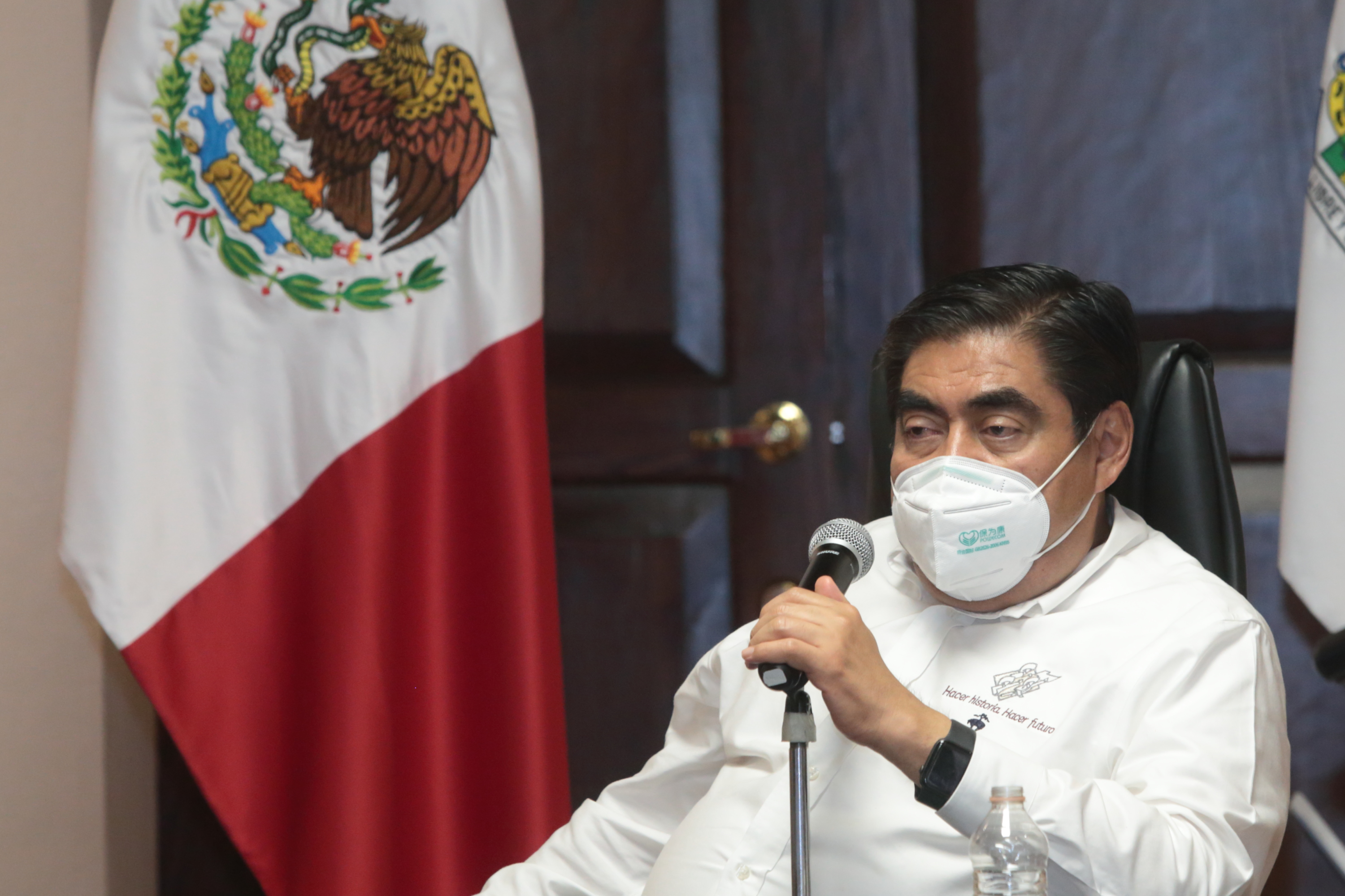 Hoy en Puebla existen mejores condiciones de seguridad, asegura el gobernador Miguel Barbosa