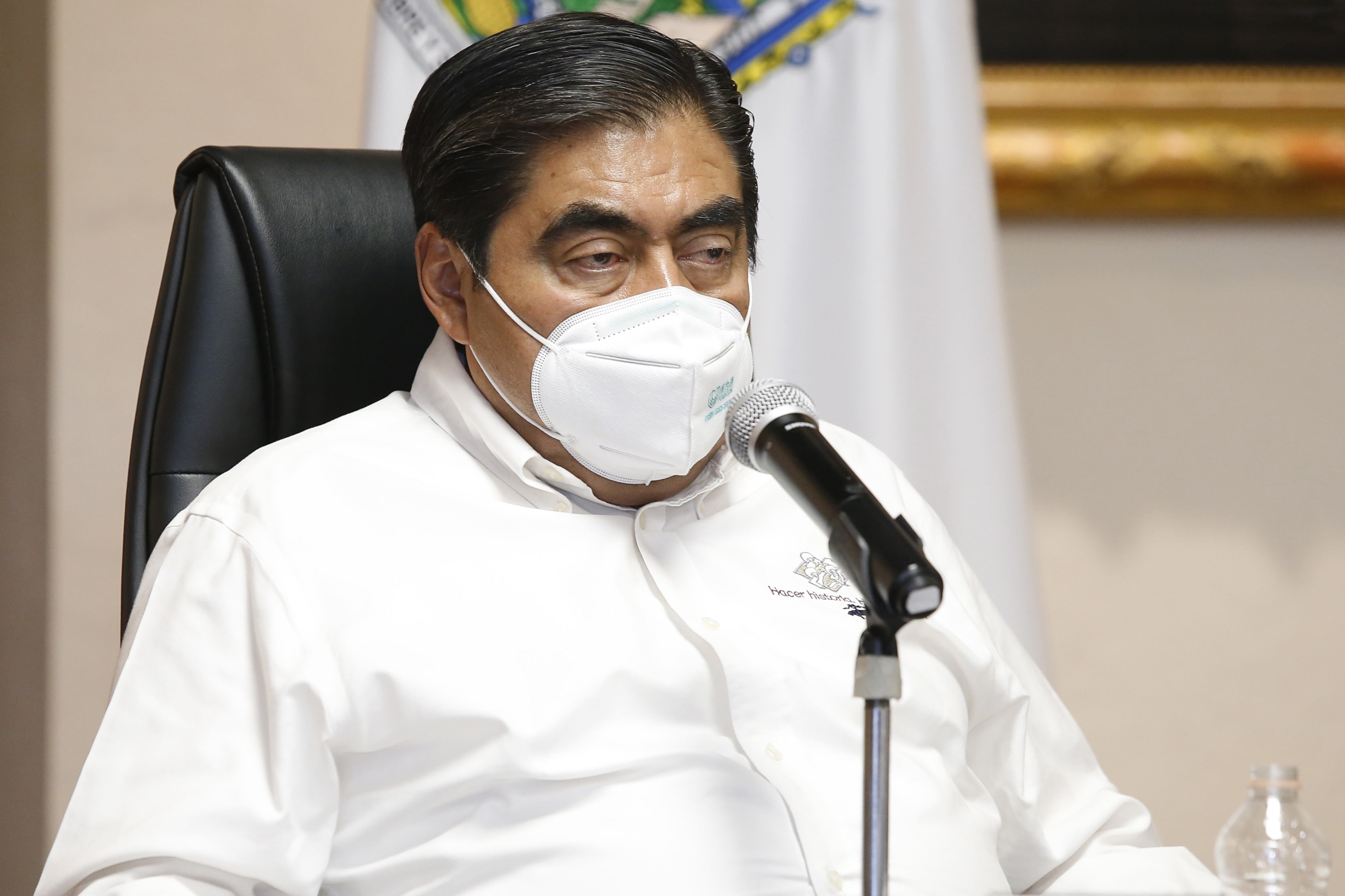 Con suficiencia hospitalaria, Puebla ha respondido a la emergencia sanitaria:Miguel Barbosa Huerta.