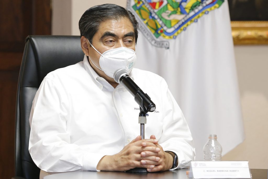 Trabaja Gobierno del Estado por la salud de los poblanos y la recuperación de la economía: Miguel Barbosa Huerta.