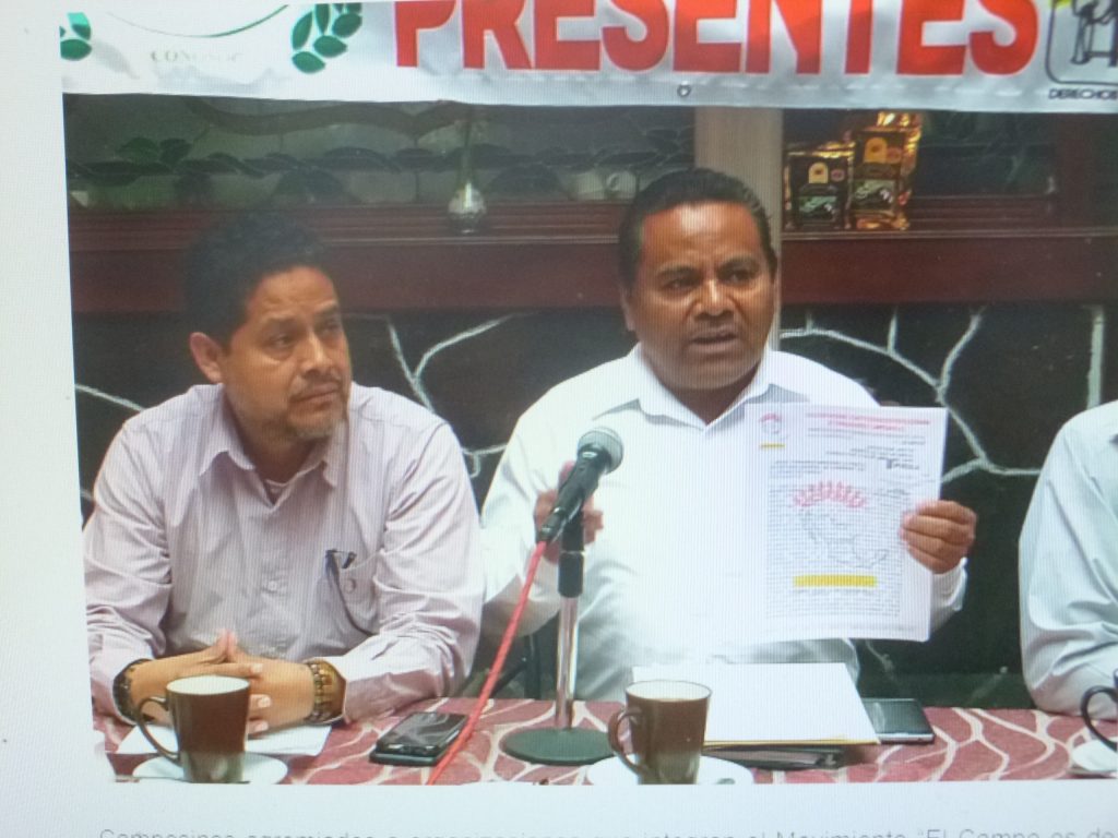 Apoyos al campo no llegan a todos los productores, afirma dirigente campesino