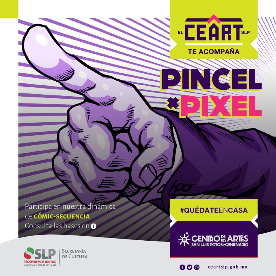 Invitan a crear cómics en nueva dinámica “Pincel x Pixel”