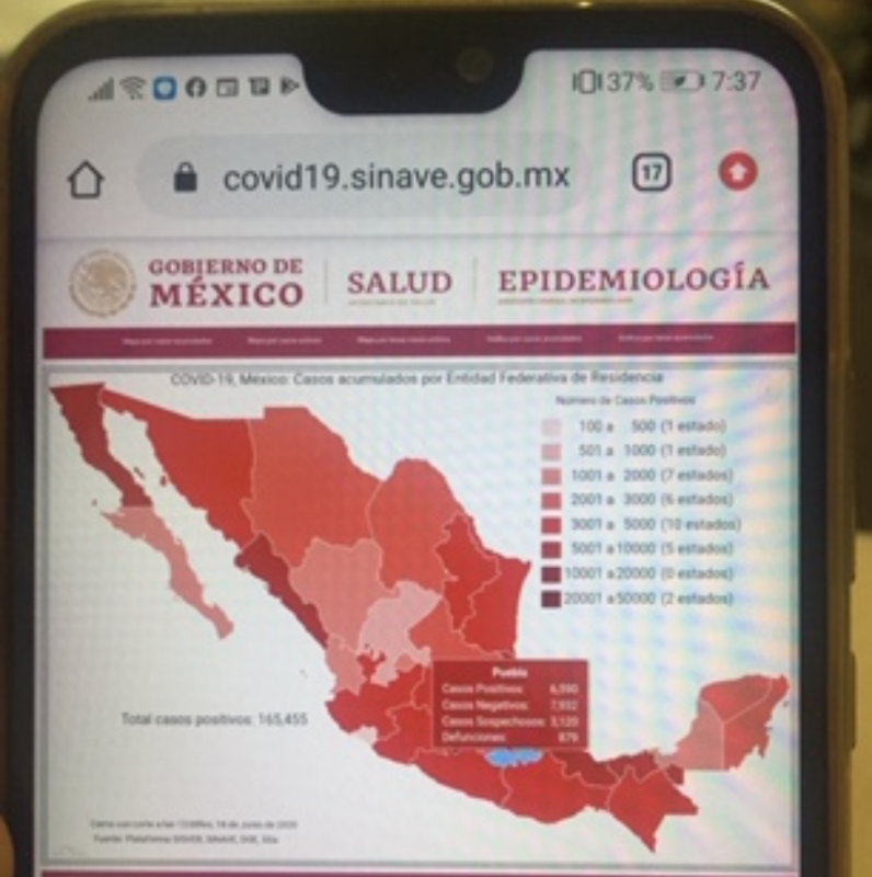 Puebla representa el 4.45 por ciento de las muertes por covid-19 en el territorio mexicano 