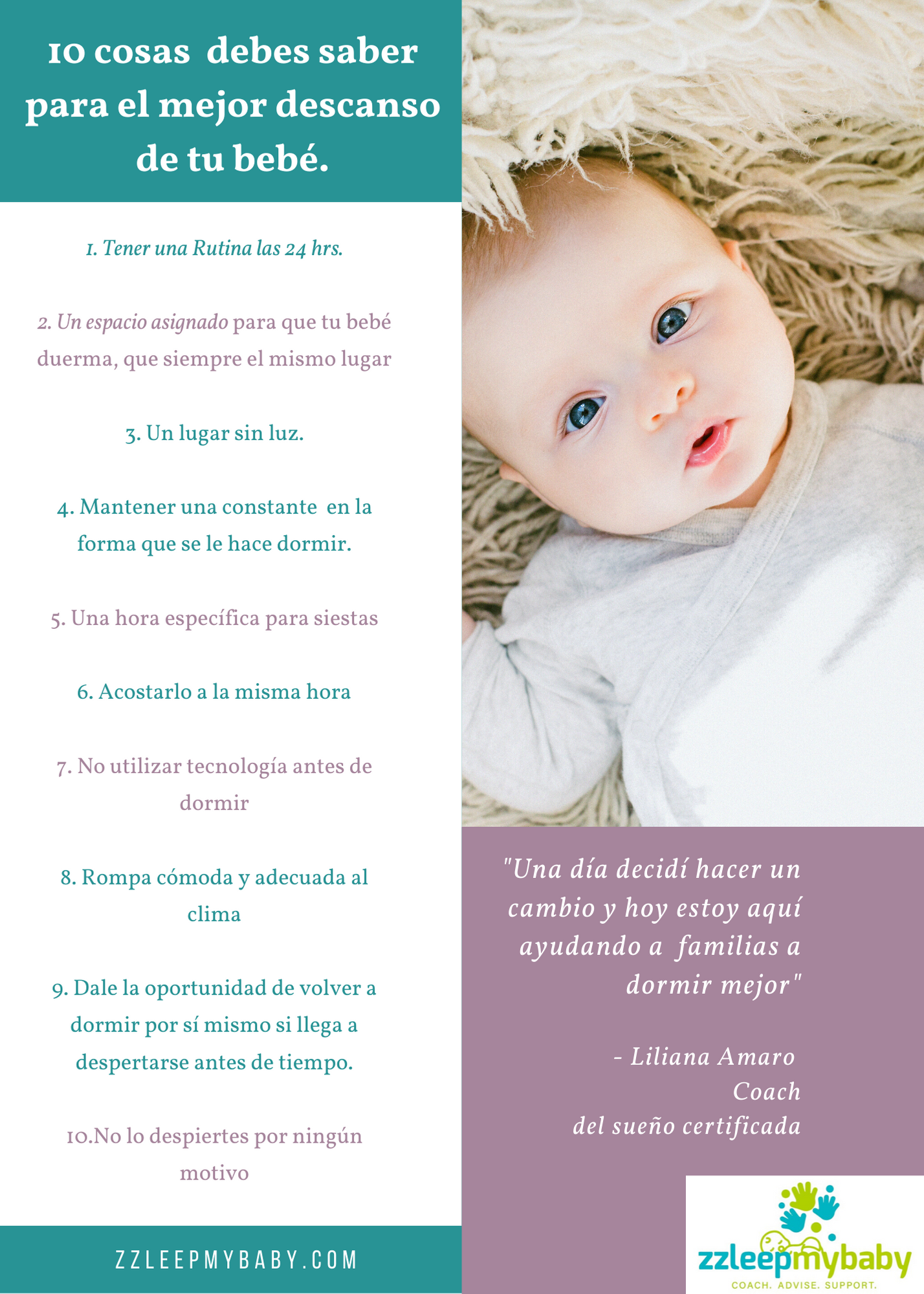10 cosas esenciales que debes saber para el mejor descanso de tu bebé
