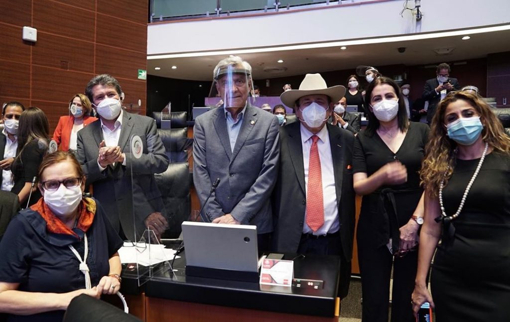 Se congratula la bancada de Morena en el senado por la aprobación de Leyes Secundarias de armonización del T-MEC