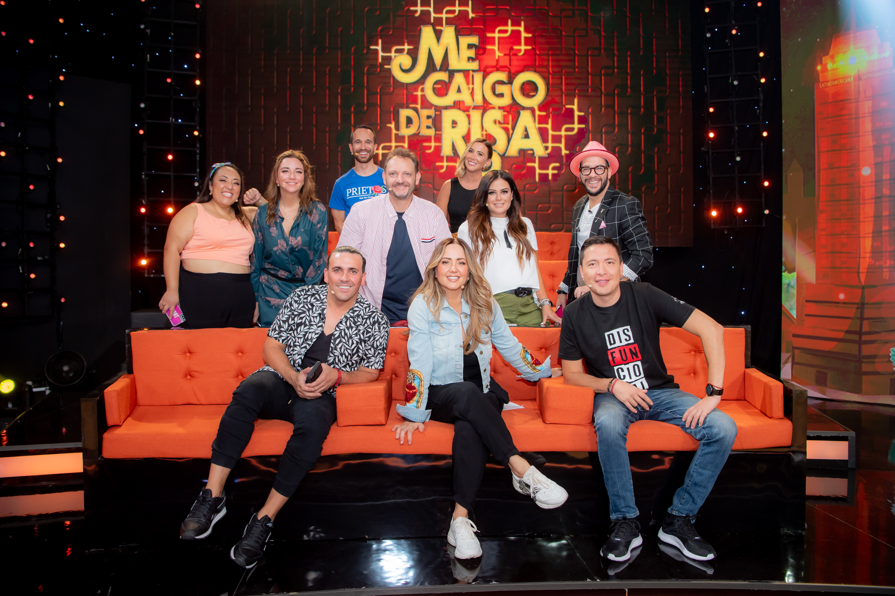 Andrea Legarreta fue la invitada VIP para el primer programa de la sexta temporada de “Me caigo de risa”