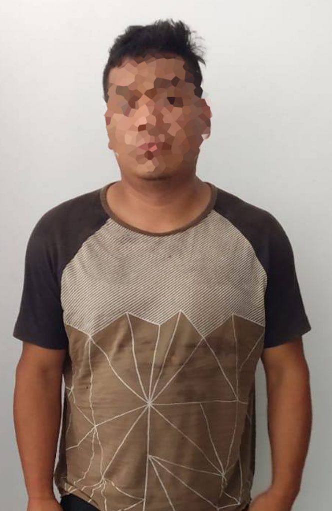 Desde Tlaxcala: SSC asegura a tres personas por el probable delito de portación ilegal de un arma de fuego y marihuana