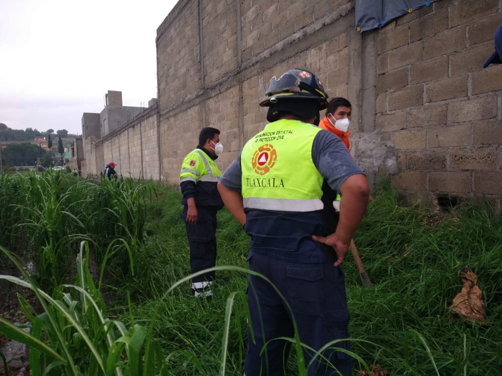 Desde Tlaxcala: Atiende CEPC reportes de daños por lluvia en Texoloc.