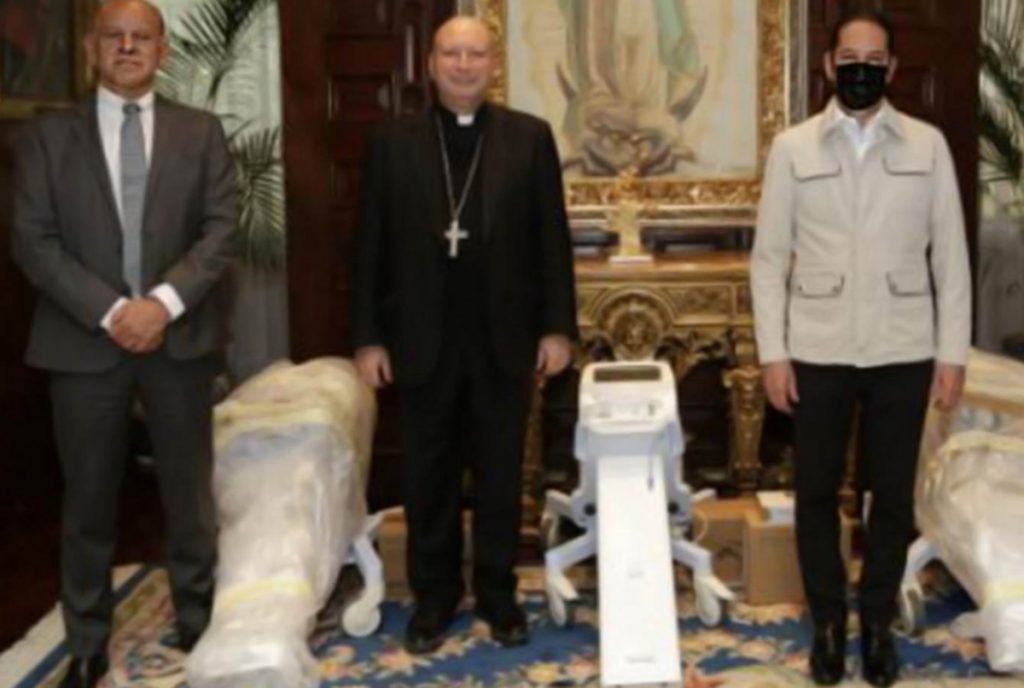 Este es el equipo médico que el Papa Francisco donó a México