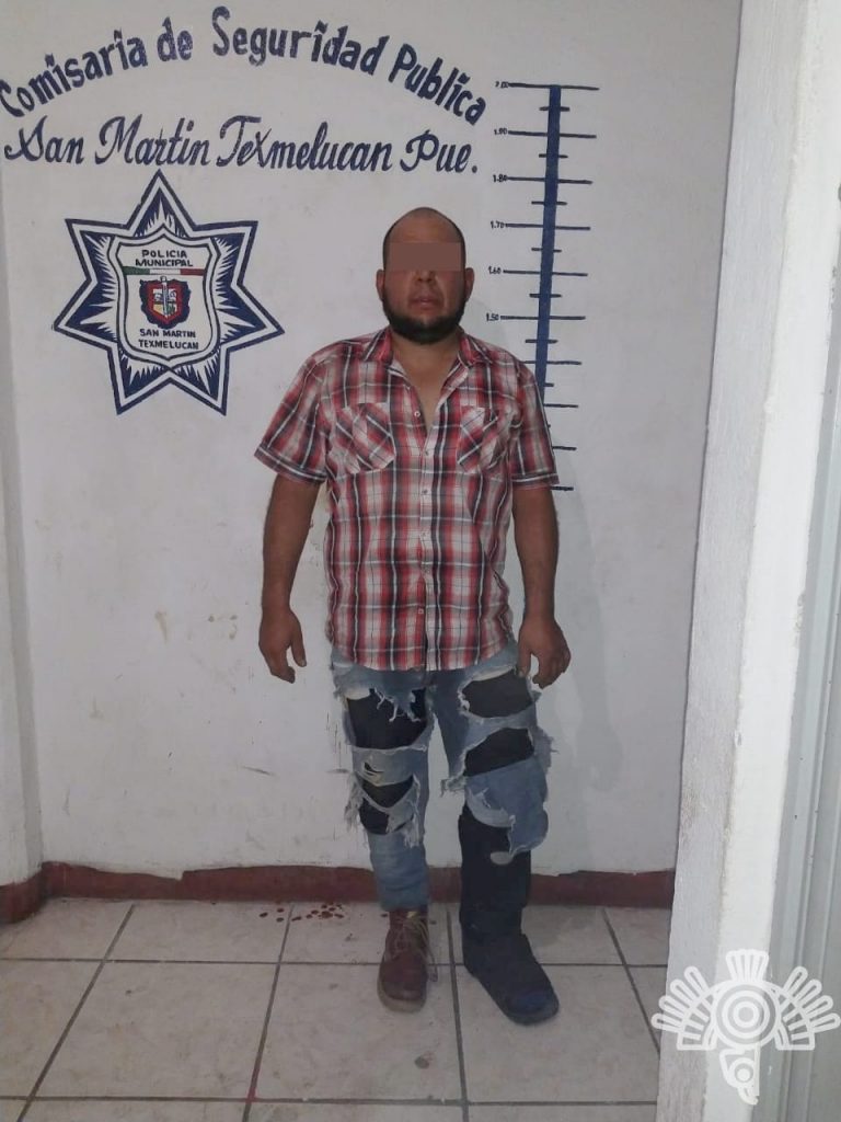 Policías Estatal y municipal detienen a narcomenudistas en Texmelucan