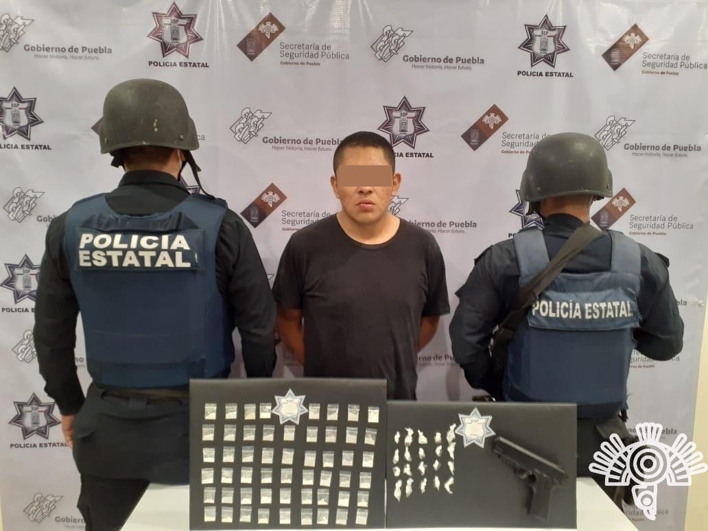 Capturan policías estatal y de Tehuacán a presunto integrante de “Los Socios”