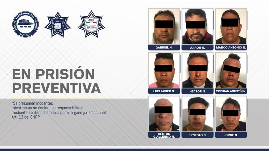Fiscalía de Puebla y policías municipales desarticularon banda de robo a tienda departamental