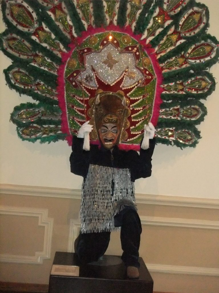 Accesorios ornamentales en el Museo Nacional de la Máscara