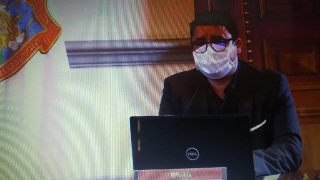 Video desde Puebla: Pandemia no detuvo la obra pública en Puebla capital, aseguró Román Romano