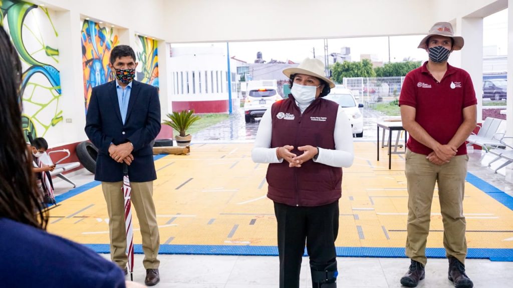Desde San Andrés Cholula: Inaugura Karina Pérez Popoca planta purificadora de agua para consumo humano
