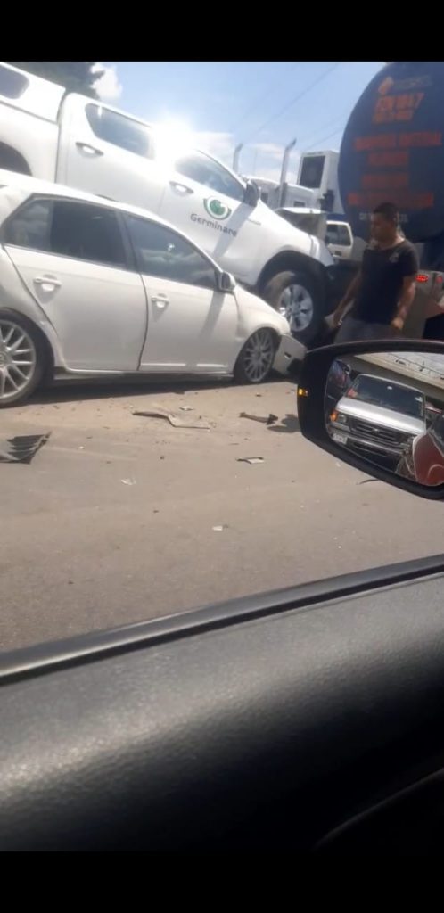 Video desde Puebla: Carambola en la México-Orizaba a la altura de La Resurrección