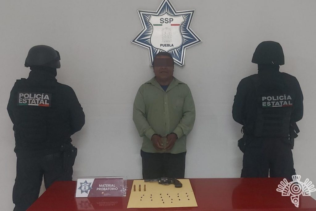 Portaba ilegalmente arma de fuego y lesionó a una persona, pero ya fue detenido por agentes estatales