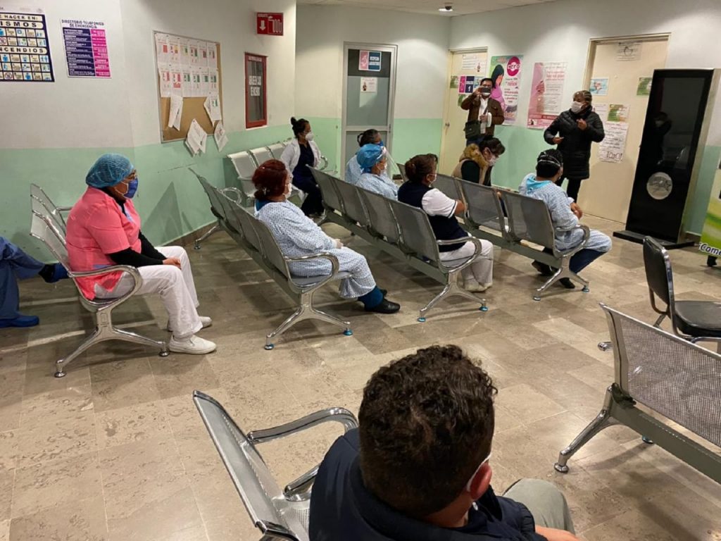 Hospital de la Mujer recibe capacitación de la Secretaría de Salud sobre “Códigos de Bioseguridad”