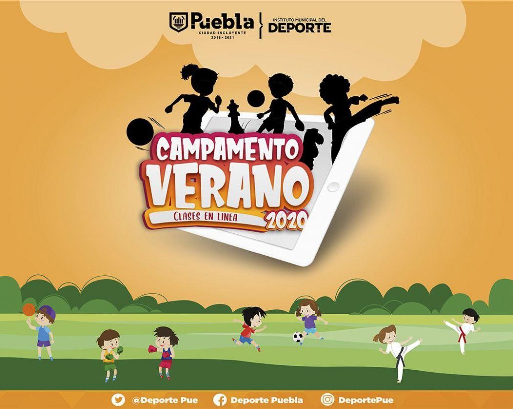 IMDP convoca a los niños poblanos a participar en su campamento de verano 2020