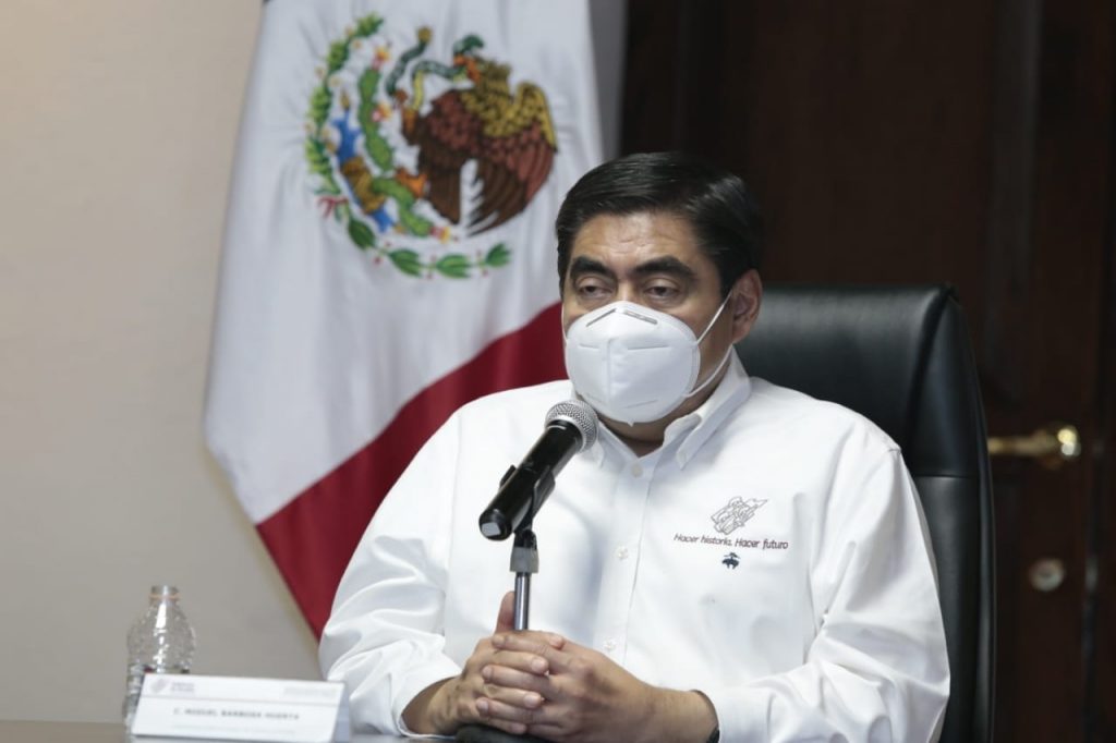Gobernador Barbosa señaló que la pandemia tiene un desarrollo estable en Puebla