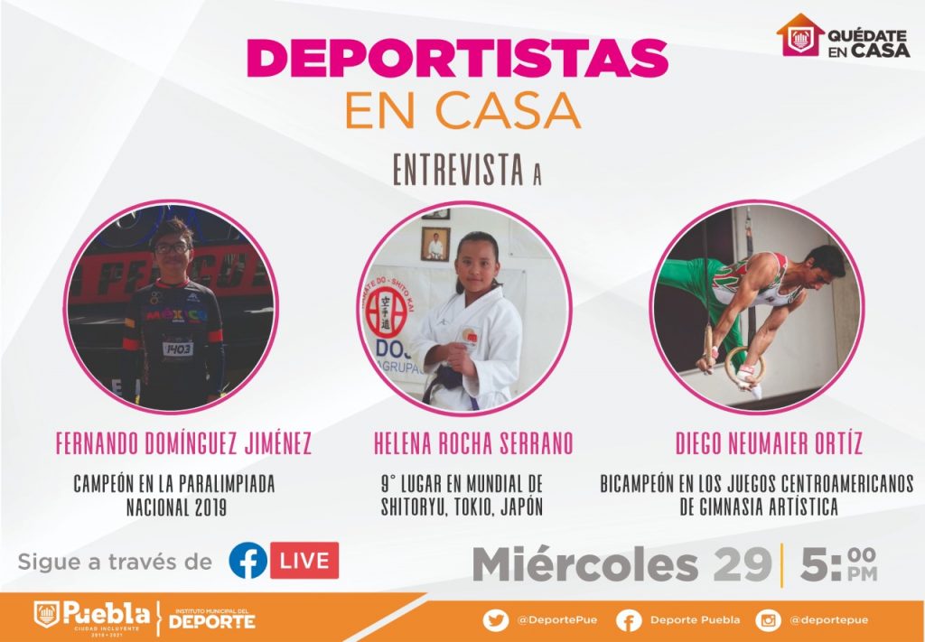 Instituto Municipal del Deporte fomenta la actividad física con eventos en línea