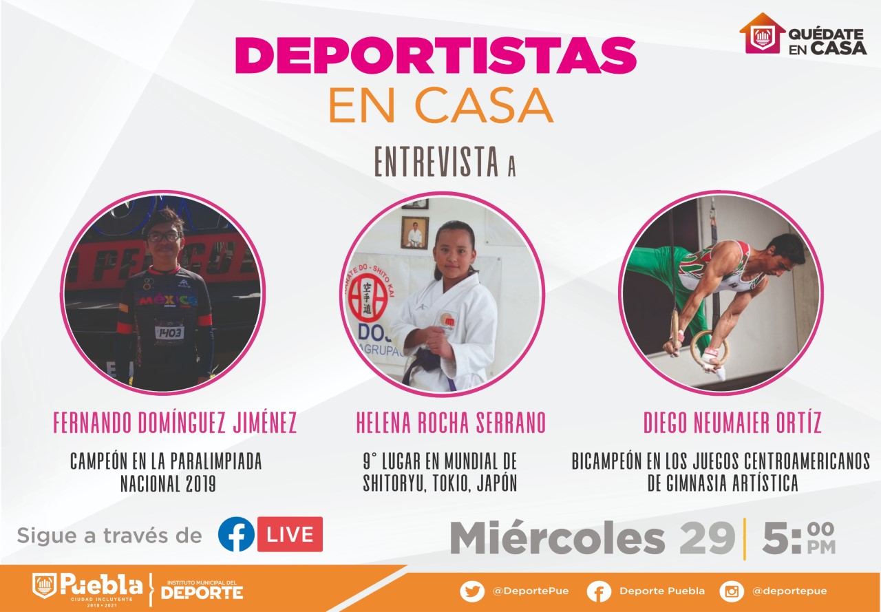 Instituto Municipal del Deporte fomenta la actividad física con eventos en línea