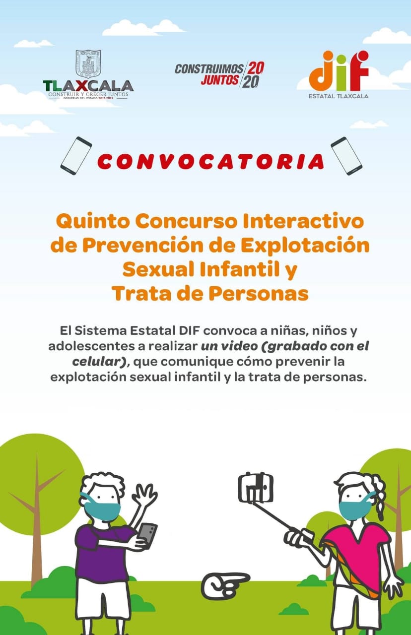 Desde Tlaxcala: DIF estatal realiza el 5to Concurso de Video sobre Prevención de Trata de Personas