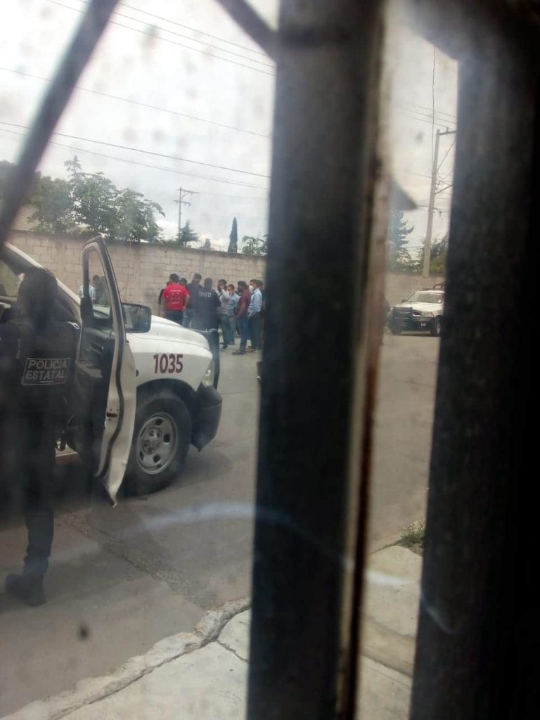 Armados con palos, miembros de la 28 amagan con apoderarse de un terreno