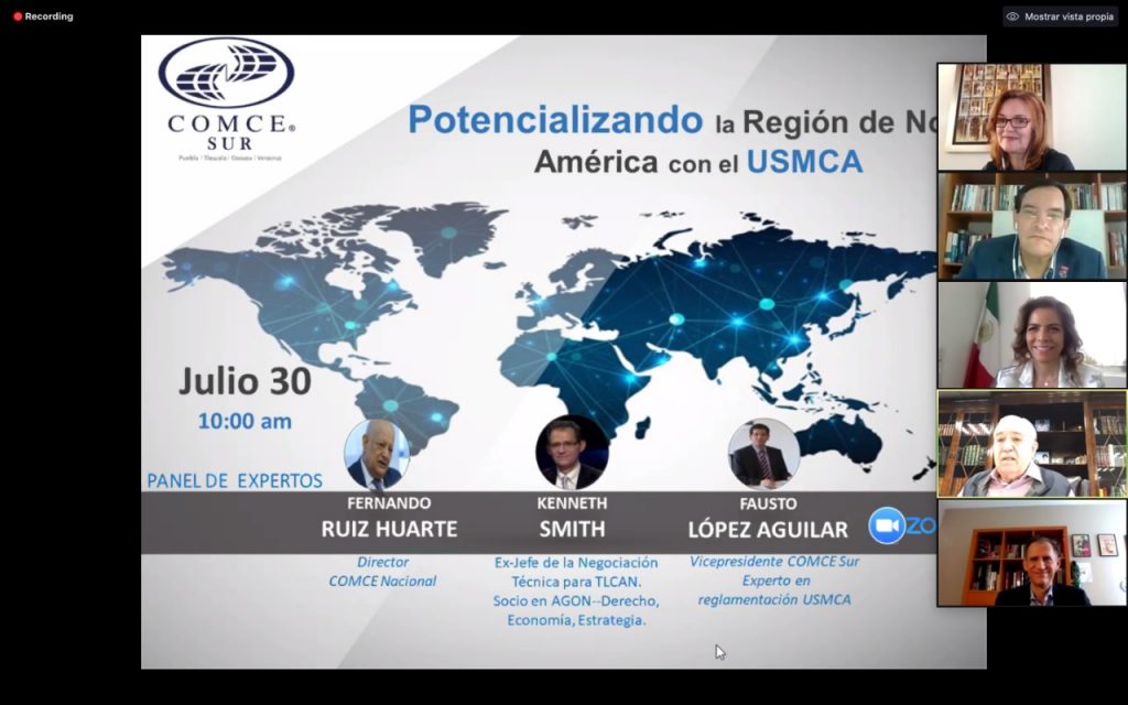 Secretaria de Economía trabaja para impulsar plataforma exportadora con T-MEC