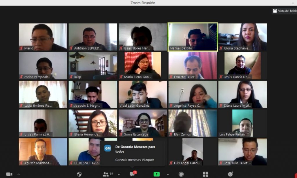 Realizan SEPUEDE-SNE y CONVERTIPAP sexto reclutamiento de personal en modo virtual